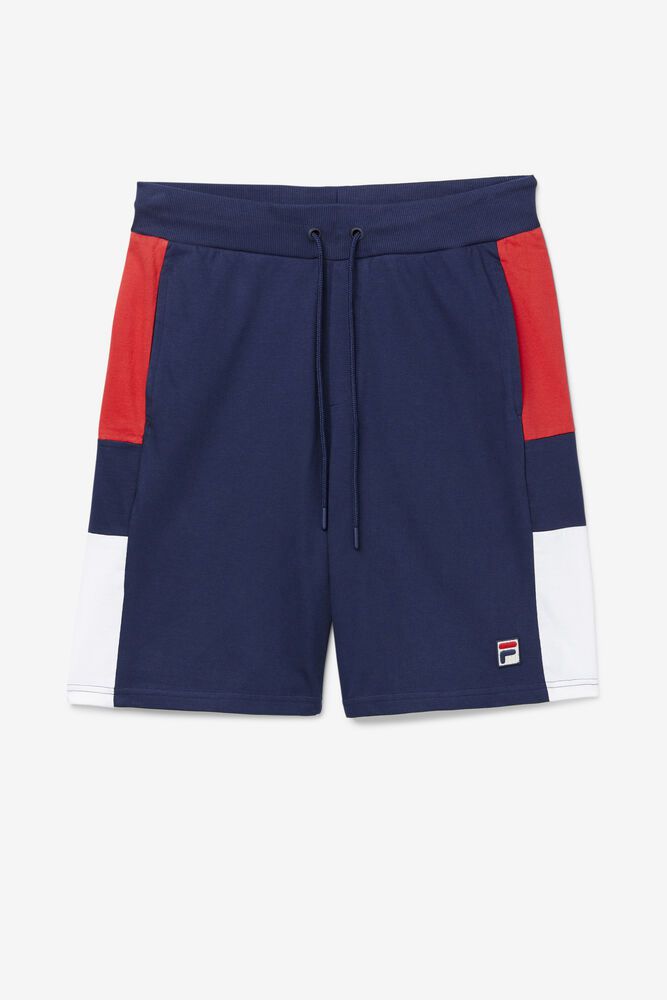 Fila Shorts Mens Navy Galway - Ireland 01293-FZWA